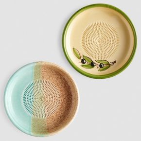2 Dipschalen in Beach und dem Design Olivia