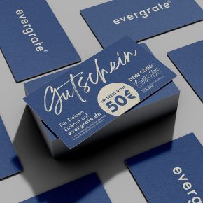Geschenkgutschein per Post 50€