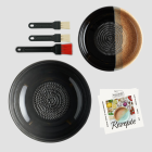 Summer Set "BBQ Master" Reibeschüssel und Dipschale nach Wahl + BBQ-Pinsel gratis