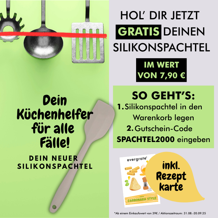 Gutscheincode BUTTER25 für kostenloses Buttermesser-Set