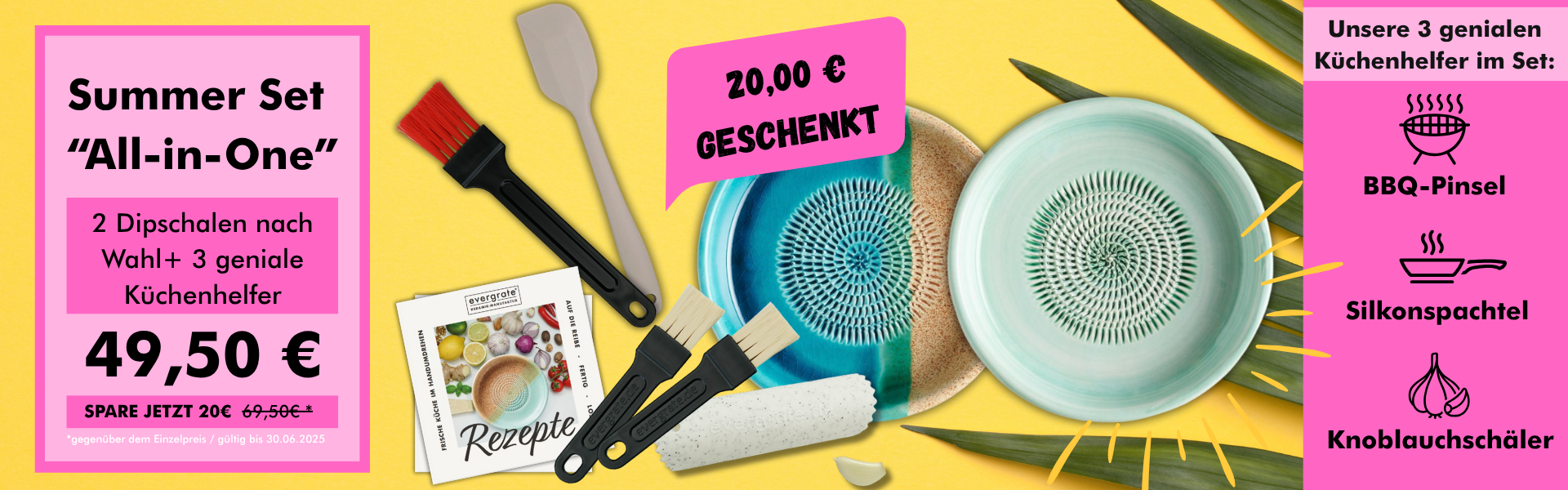 2 Keramikreiben in verschiedenen Größen für 34,90€