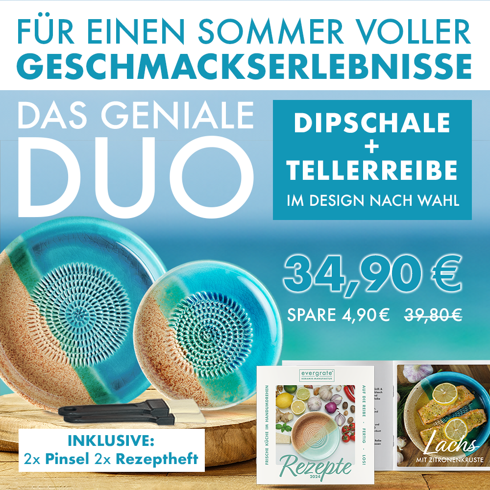 2 Keramikreiben in verschiedenen Größen für 34,90€